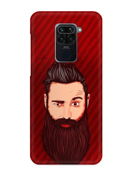 Beardo Man Snap Case for Xiaomi Redmi Note 9 Zapvi