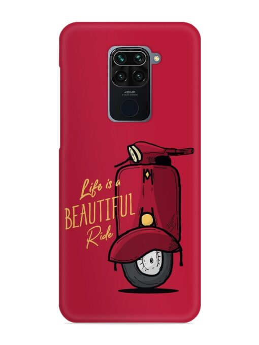 Life Is Beautiful Rides Snap Case for Xiaomi Redmi Note 9 Zapvi