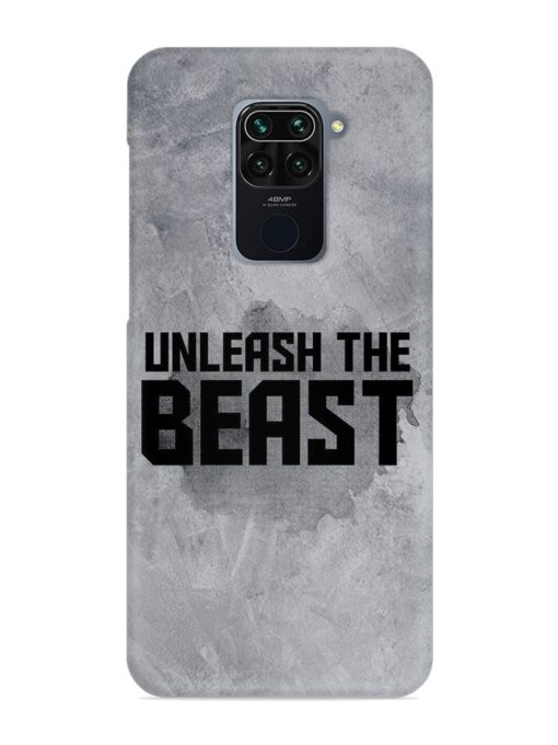 Unleash The Beast Snap Case for Xiaomi Redmi Note 9 Zapvi