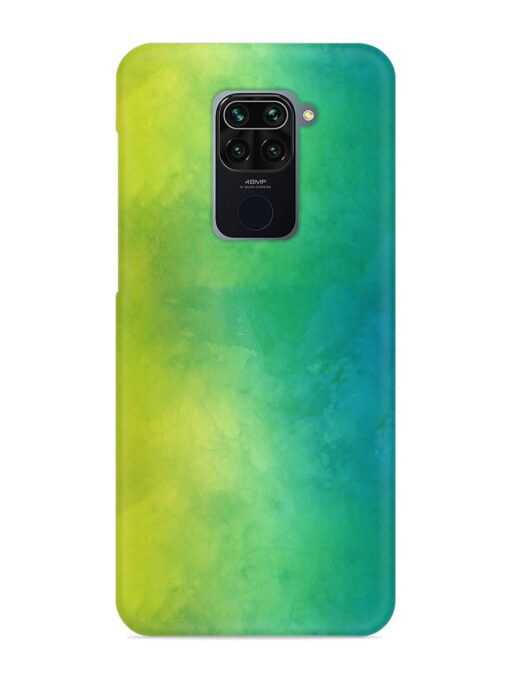 Yellow Green Gradient Snap Case for Xiaomi Redmi Note 9 Zapvi