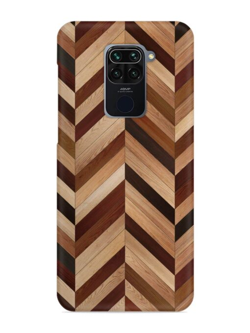 Seamless Wood Parquet Snap Case for Xiaomi Redmi Note 9 Zapvi
