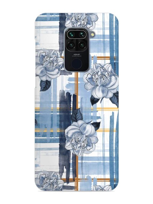 Watercolor Pattern Rose Snap Case for Xiaomi Redmi Note 9 Zapvi