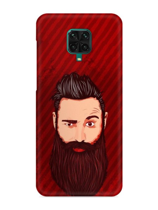 Beardo Man Snap Case for Xiaomi Redmi Note 9 Pro Max Zapvi