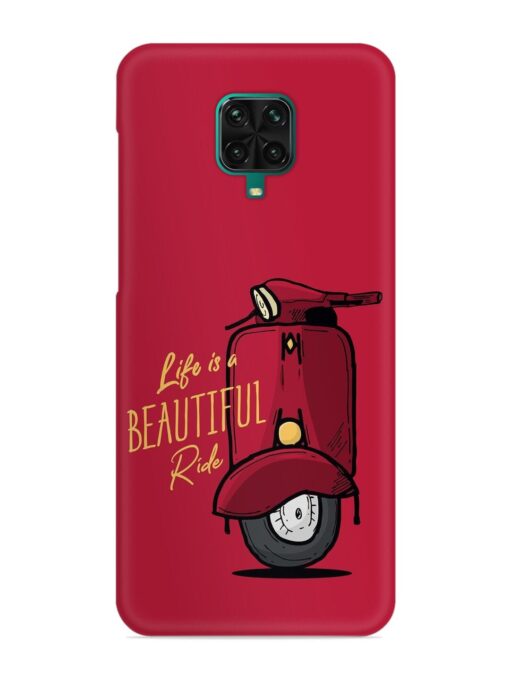 Life Is Beautiful Rides Snap Case for Xiaomi Redmi Note 9 Pro Max Zapvi