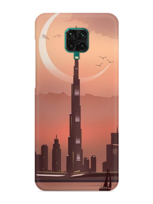 Landmark Burj Khalifa Snap Case for Xiaomi Redmi Note 9 Pro Max Zapvi