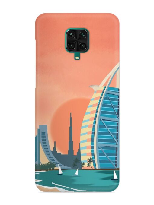 Dubai Architectural Scenery Snap Case for Xiaomi Redmi Note 9 Pro Max Zapvi
