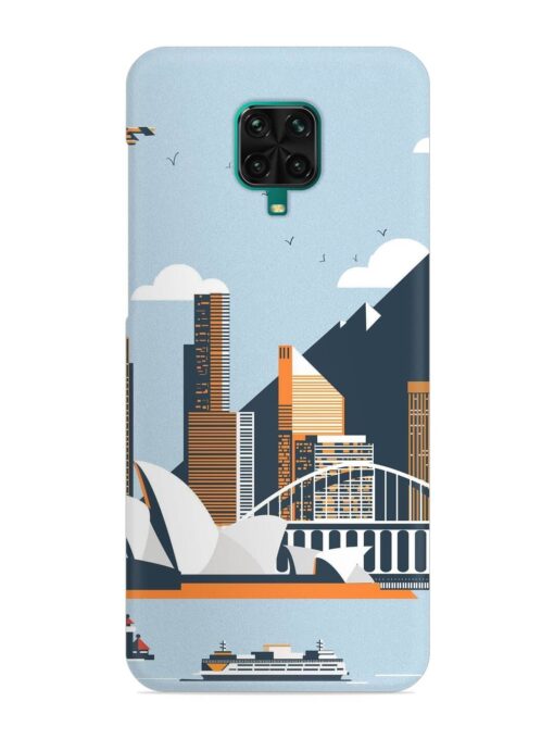 Sydney Opera Landscape Snap Case for Xiaomi Redmi Note 9 Pro Max Zapvi