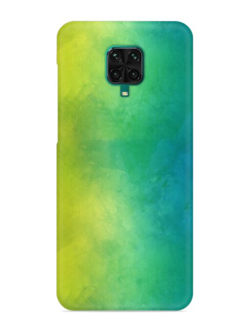 Yellow Green Gradient Snap Case for Xiaomi Redmi Note 9 Pro Max Zapvi