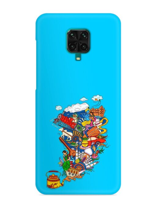 Vector Design Indian Snap Case for Xiaomi Redmi Note 9 Pro Max Zapvi