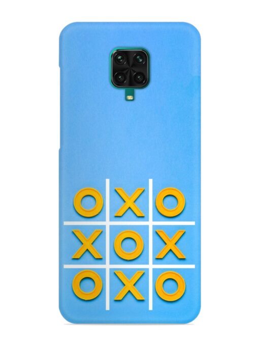 Yellow Plastic Crosses Snap Case for Xiaomi Redmi Note 9 Pro Max Zapvi