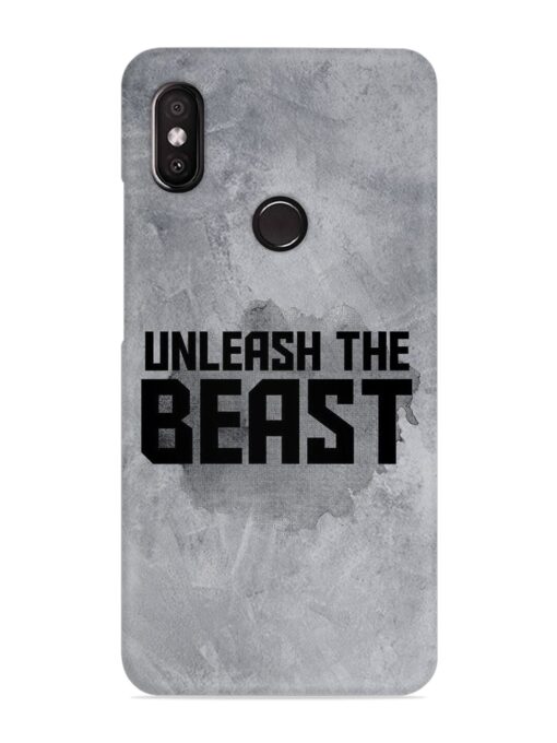 Unleash The Beast Snap Case for Xiaomi Redmi Y2 Zapvi