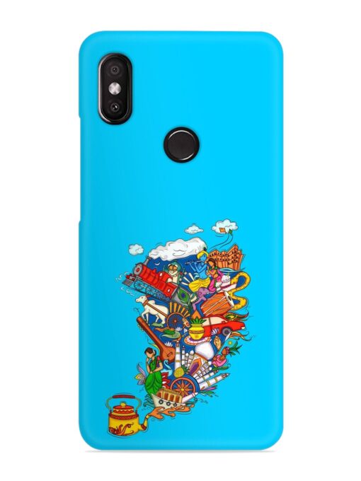 Vector Design Indian Snap Case for Xiaomi Redmi Y2 Zapvi