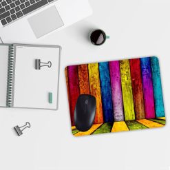Alternative view of Colour Wood Art Mouse Pad