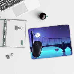 Alternative view of Night View Bridge Mouse Pad
