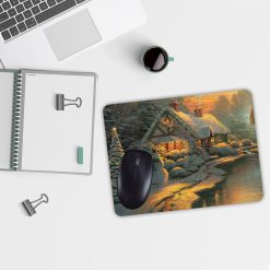 Alternative view of Winter Home Art Mouse Pad