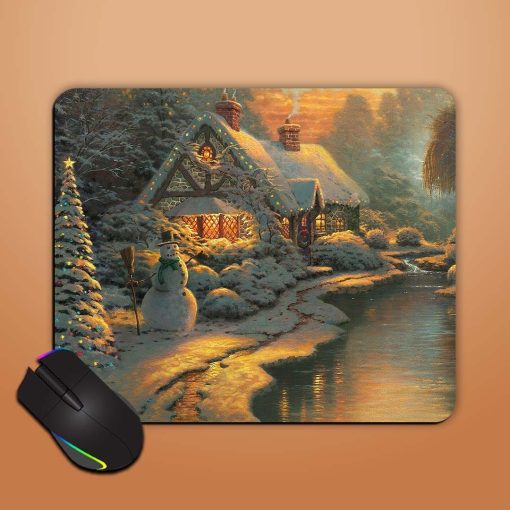 Winter Home Art Mouse Pad Zapvi