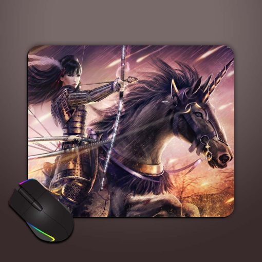 Women Warrior Wallpaper Mouse Pad Zapvi