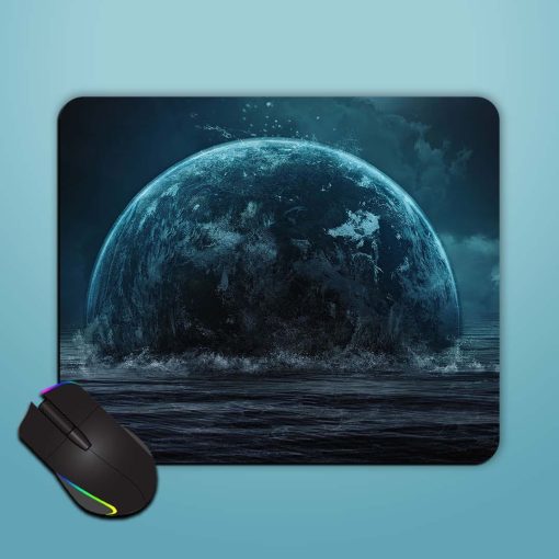 Moon In River Wallpaper Mouse Pad Zapvi