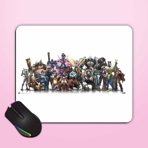 Anime Warrior Poster Mouse Pad