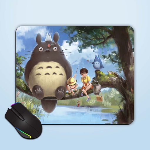 Anime Cherecter Illustration Mouse Pad