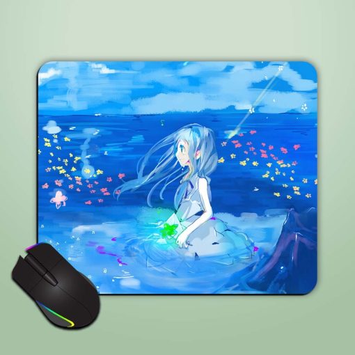 Anime Girl Illustration Mouse Pad Zapvi