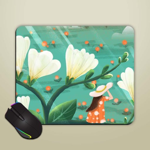 Flowers Mouse Pad Zapvi