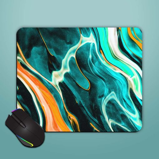 Color Blend Marble Design Mouse Pad Zapvi