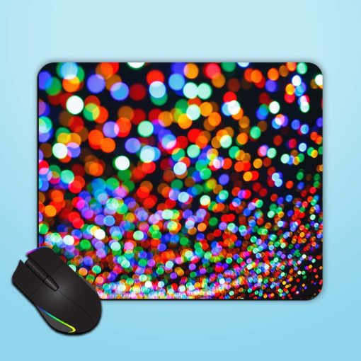 Blur Colorful Lights Mouse Pad Zapvi