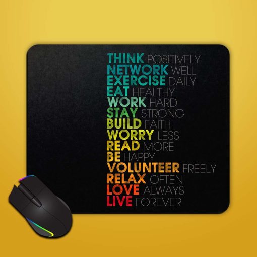 Thoughts Mouse Pad Zapvi