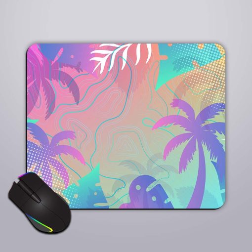 Tree Abstract Mouse Pad Zapvi