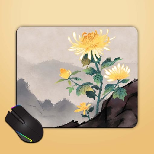 Flowers Mouse Pad Zapvi