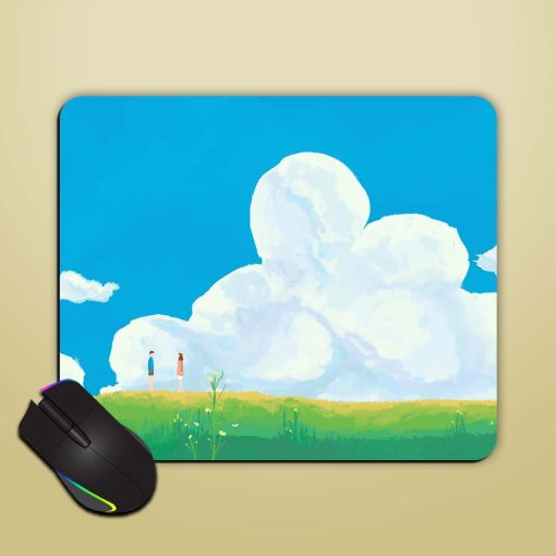 Girl And Boy Mouse Pad Zapvi