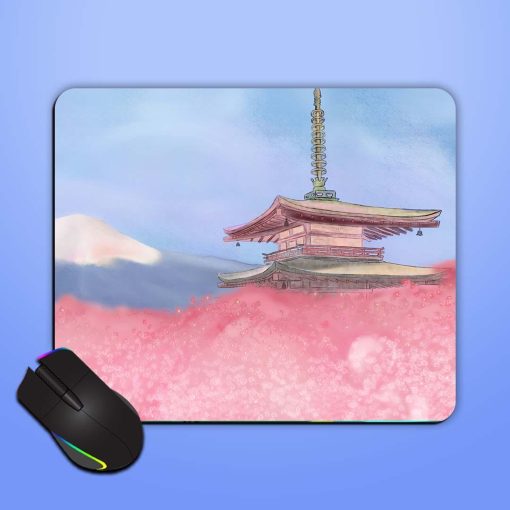 Pink Parm Chainess Home Mouse Pad Zapvi