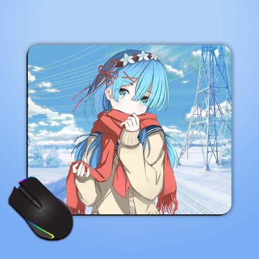 Anime Girl Mouse Pad Zapvi