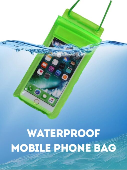 Waterproof Plastic Mobile Cover for Rain Zapvi