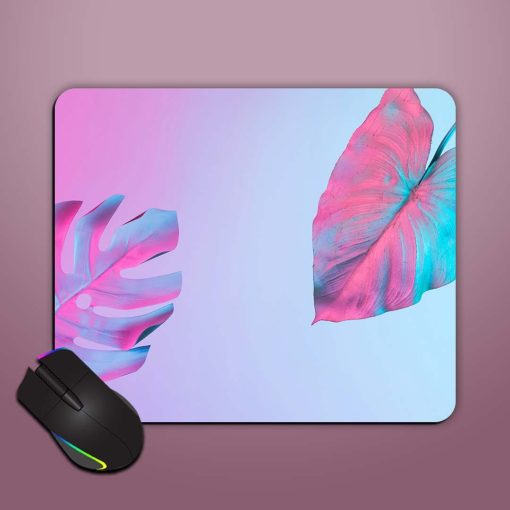 Tropical Palm Leaves Mouse Pad Zapvi