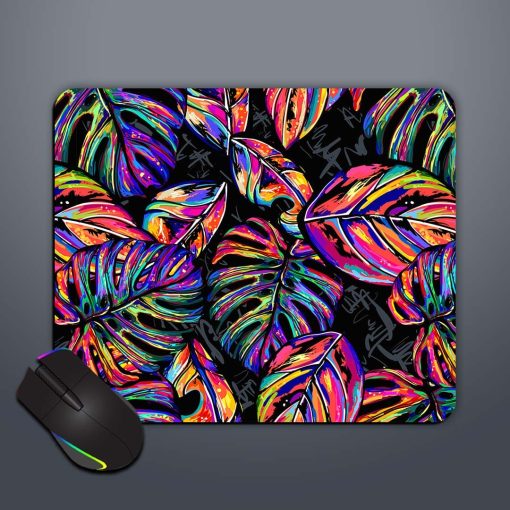 Tropical Seamless Vector Mouse Pad Zapvi