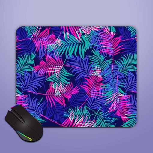 Tropical Palm Leaf Mouse Pad Zapvi