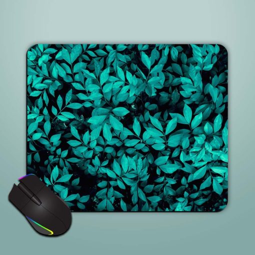 Leaf Texture Background Mouse Pad Zapvi