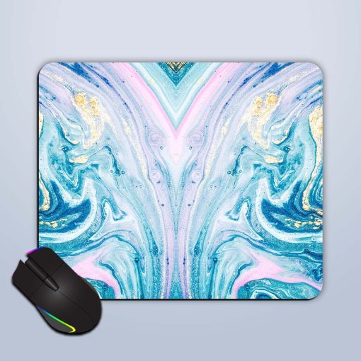 Abstract Ocean Art Mouse Pad Zapvi