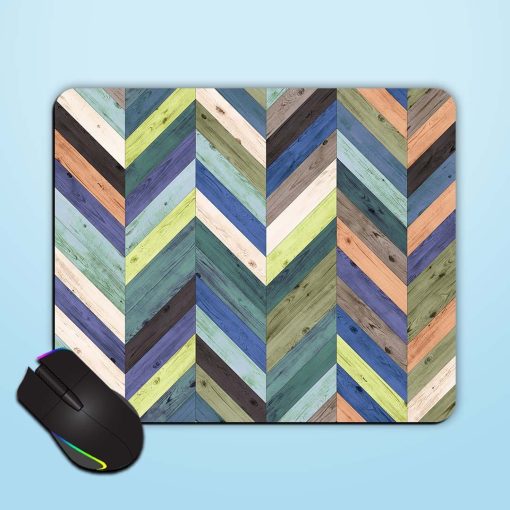 Chevron Random Color Mouse Pad Zapvi