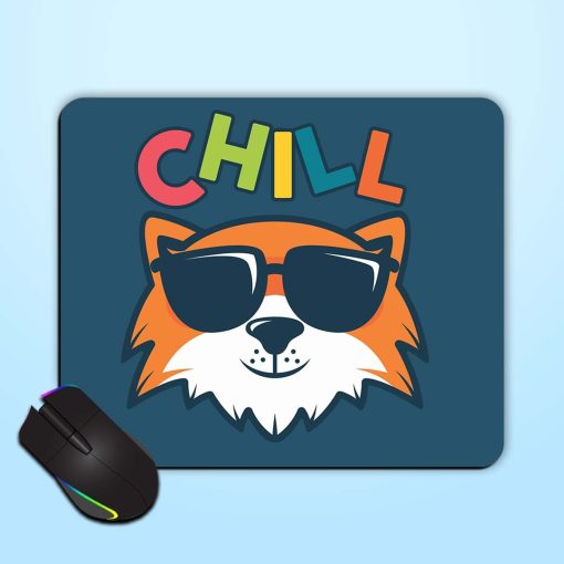 Cute Cat Chill Mouse Pad Zapvi