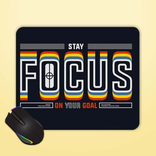 Focus On Your Mouse Pad Zapvi