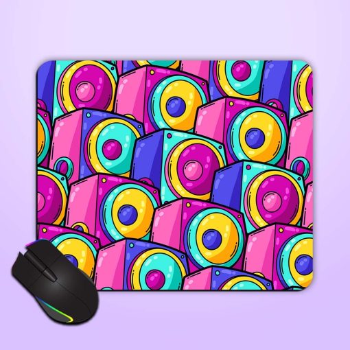 Seamless Pattern Cartoon Mouse Pad Zapvi