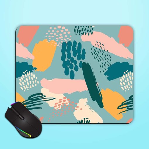 Abstract Artistic Seamless Mouse Pad Zapvi