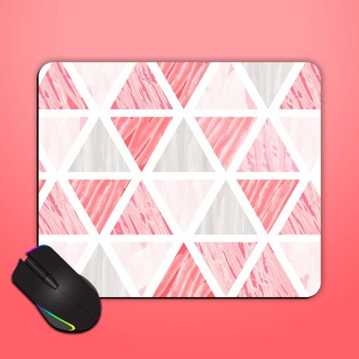 Triangle Watercolor Abstract Mouse Pad Zapvi