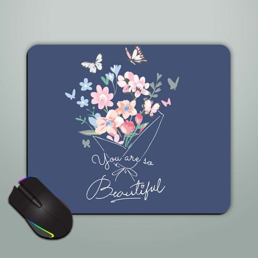 Beautiful Slogan Colorful Mouse Pad Zapvi