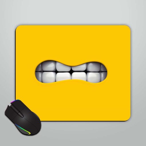 Mouth Character On Mouse Pad Zapvi