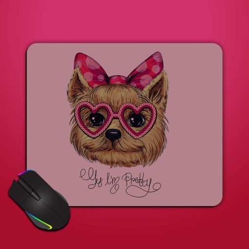 Yes Pretty Yorkshire Mouse Pad Zapvi