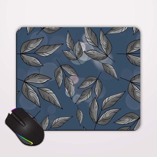 Seamless Pattern Gray Mouse Pad Zapvi